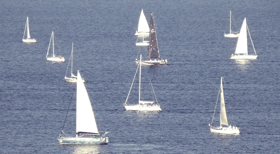 white sailboat on blue sea during daytime